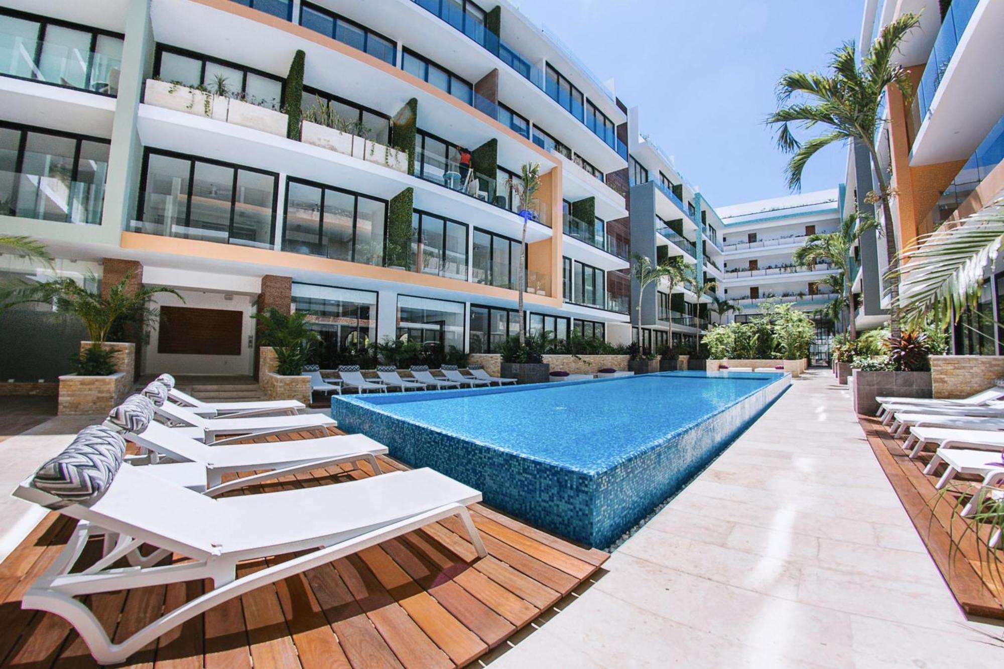 The City Condos By Menesse Playa del Carmen Eksteriør bilde